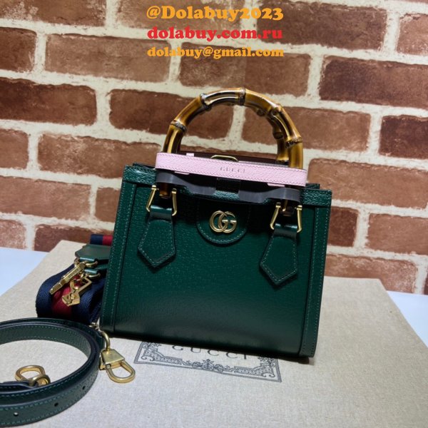 Gucci designer Knockoff 702732 Diana mini tote bag leather