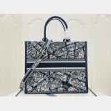 Copy Dior Book tote with strap new 1286 all size