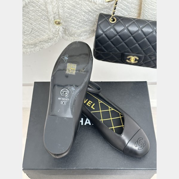 High-Quality Classic Fake Double C Mary Jane Shoes