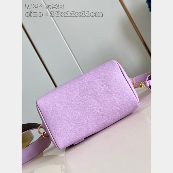 Shop Top M24598 Louis Vuitton Speedy Cheap Purple Best Bag