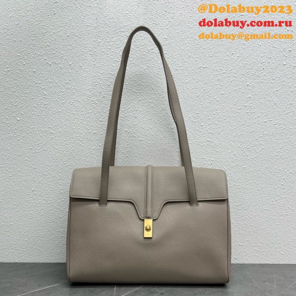 Best Fashion CELINE SOFT 16 Office togo leather handbag