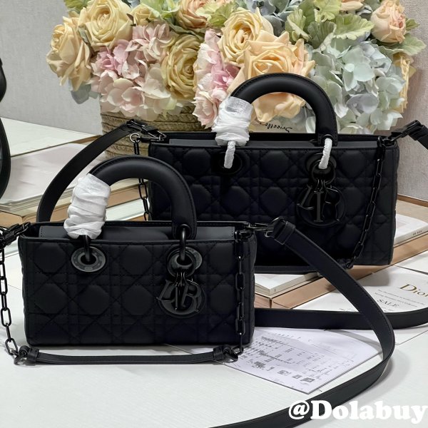 Luxury High Quality bag Dior Designer 9031 Lady D-Joy Black Bag