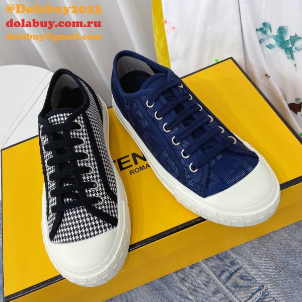 1:1 Fake Domino Fendi Shoes Website to Get Knockoff Sneakers