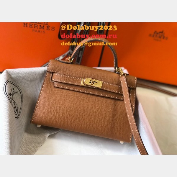 Camel Mini Kelly Wholesale Hermes Handbags