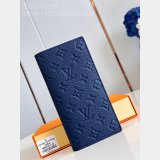 AAA+ Brazza Slender Zippy Vertical Wallet LV Copy Bag