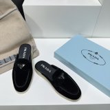 Wholesale Wholesale Prada 1:1 Designer Saint-Tropez Loafers Shoes