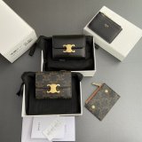 High Quality Designer CELINE TRIOMPHE short wallet