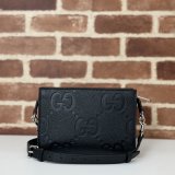 Quality Gucci Wholesale 795240 Knockoffs Jumbo GG UK Black Bag