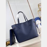 Neverfull 7 Star Tote Bag 1:1 Mirror Louis Vuitton M45686 Navy