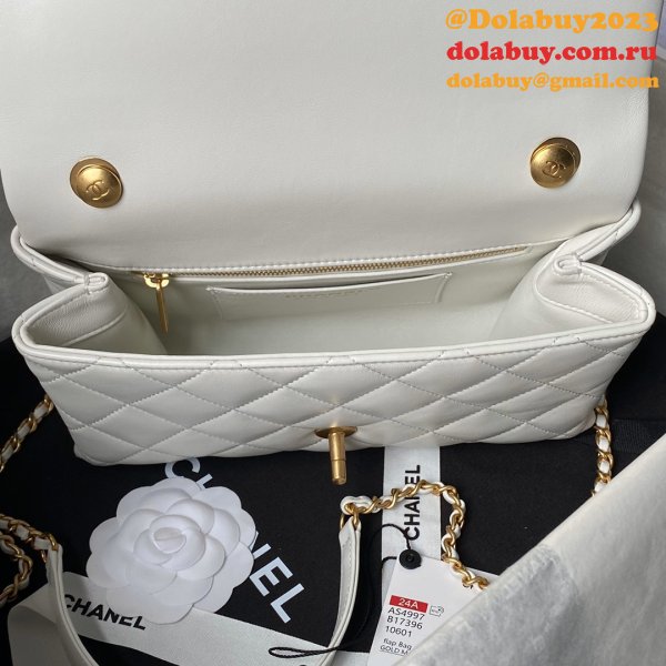 Top Quality Best AS4997 Flap Top Handle Duplicate Bag