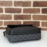 Men Gucci Luxurys 795464 Small GG Crossbody 795464 Black Bag