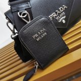 Saffiano Prada 1BP020 Luxury Envelope Cheap High Quality Bag