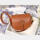 Copy Luxury Dior Bobby Bag Brown Box Calfskin