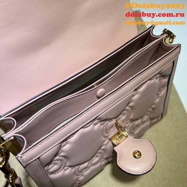 Gucci Designer Copy 736877 Matelasse GG Top Handle Bag