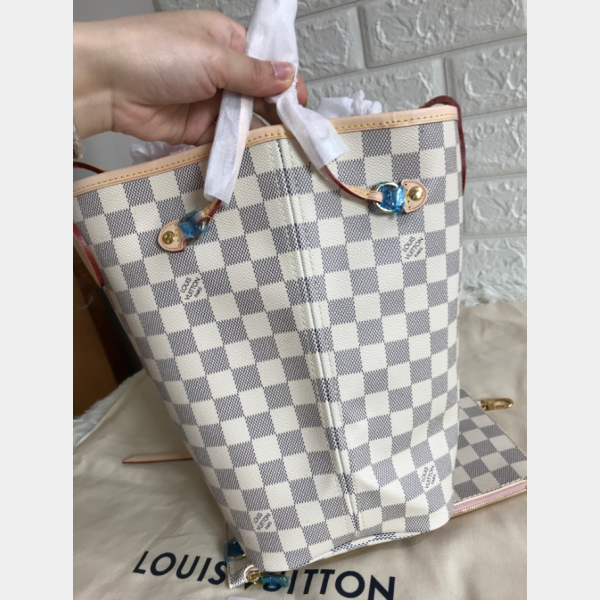 HIGH QUALITY LOUIS VUITTON NEVERFULL MM DAMIER AZUR CANVAS N41605 Wholesale