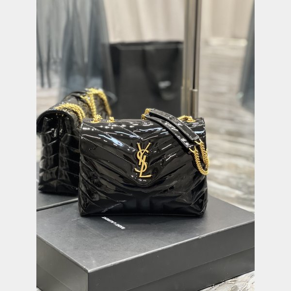 Designer Top Quality YSL Loulou 494699/467072 Black Handbags Online