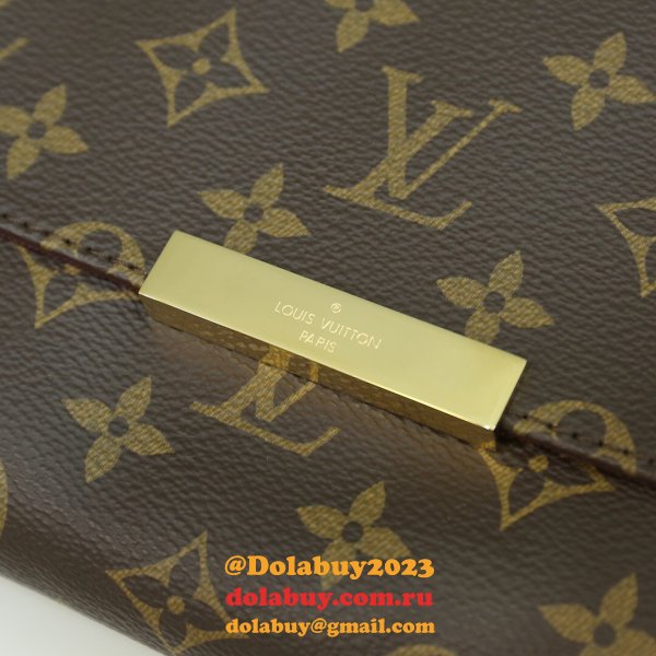 Louis Vuitton Favorite Monogram Canvas M40718 Replcias Handbagss Wholesale