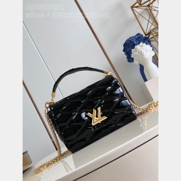 Black M22891 GO-14 MM Malletage Outlet Louis Vuitton High Quality bag Bag