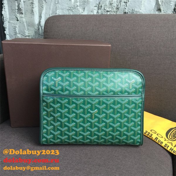 Copy Goyard Multi-Color Cosmetic toiletry bag