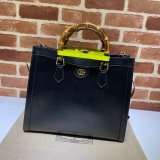 Gucci Best Quality Designer 7 Star Diana medium tote leather bag