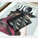 Knockoff Dior Oblique Jacquard Card Holder