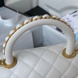 Wholesale Matelasse Top Handle A92990 Cheap Bag Caviar 23cm