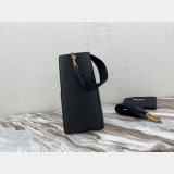 Celine Sangle Small Bucket bag black soft grained calfskin Copy