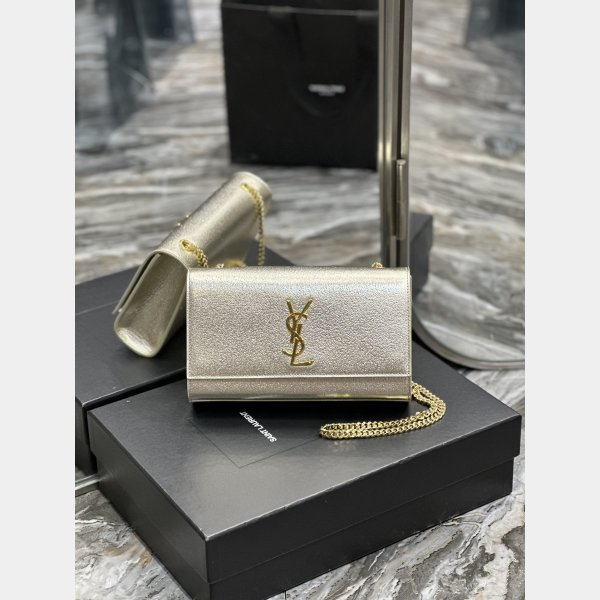 Designer Fashion YSL 364021 Chain Kate Saint Laurent 24cm Bags