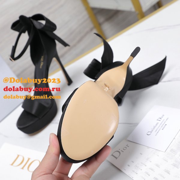 Duplicate Mlle Dior Heeled Sandal Fashion