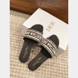 Best Dior Flat Slipper DWAY SLIDE