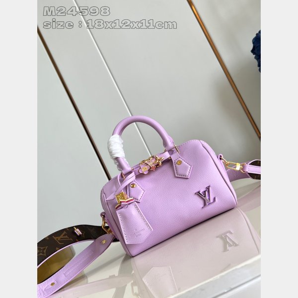 Shop Top M24598 Louis Vuitton Speedy Cheap Purple Best Bag