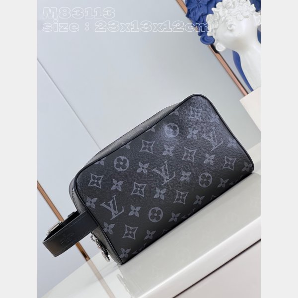 Locker Dopp Kit Monogram M83112 Men 1:1 Mirrors Louis Vuitton Travel