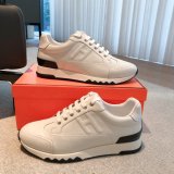 Wholesale Sneakers Leer Wit Hermes 1:1 Mirror Shoes