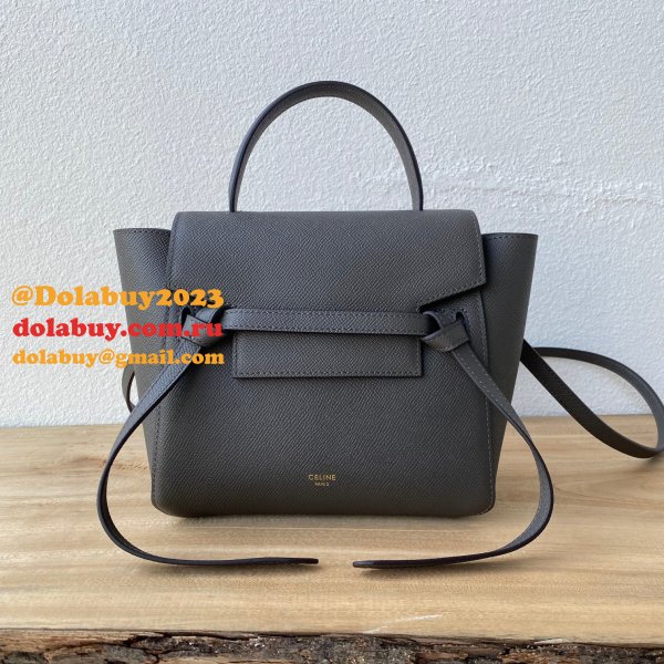 Designer 2024 Best High Quality Celine Catfish Bun Copy Belt Bag