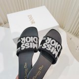 Replica MISS DIOR Flat Slipper DWAY SLIDE