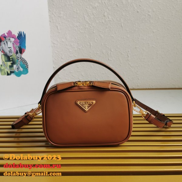 Prada 1BH203  Saffiano Leather Cheap Envelope Best Bag