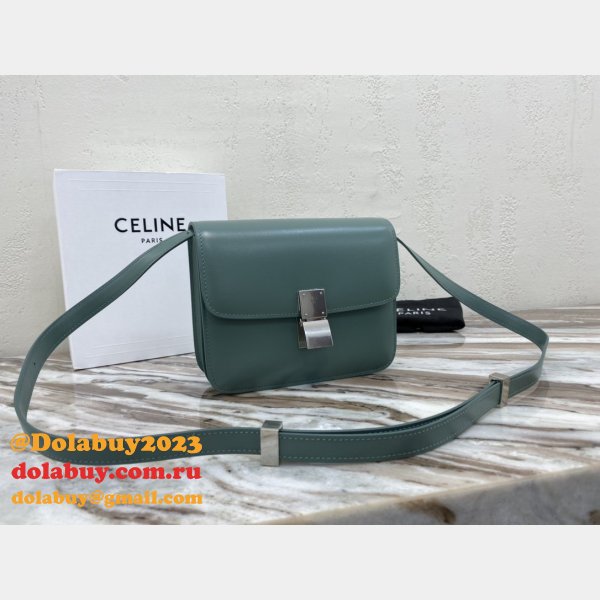 Fake Celine Teen Classic Calfskin Box Bag