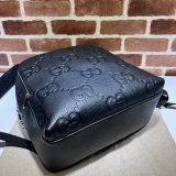 Gucci Black Inspired 766932 Jumbo GG Backpack Fake Best