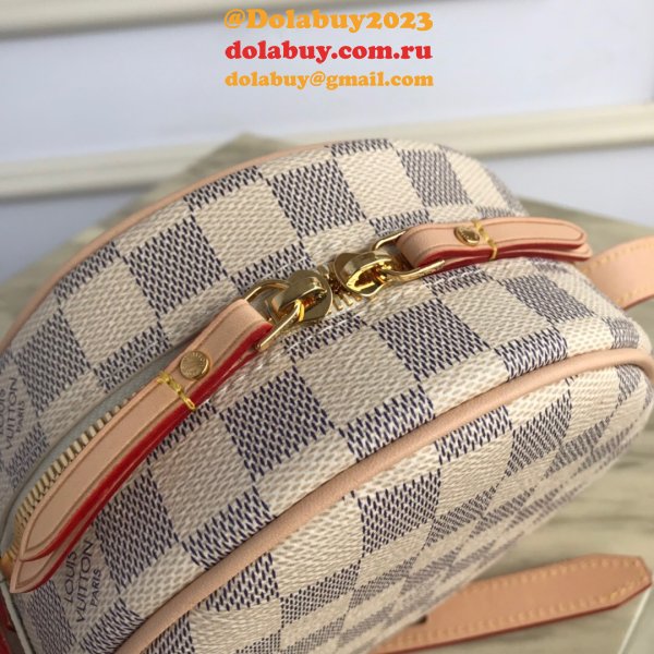 Louis Vuitton Damier Azur Boite Chapeau Souple PM N40333 Fake