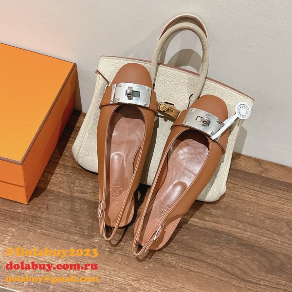 Designer Designer hermes Innocente slingback