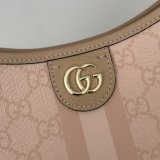 Ophidia Gucci Inspired Half Moon 781402 GG Small Shoulder Bag