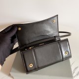 Designer balenciaga woc shoulder black bag