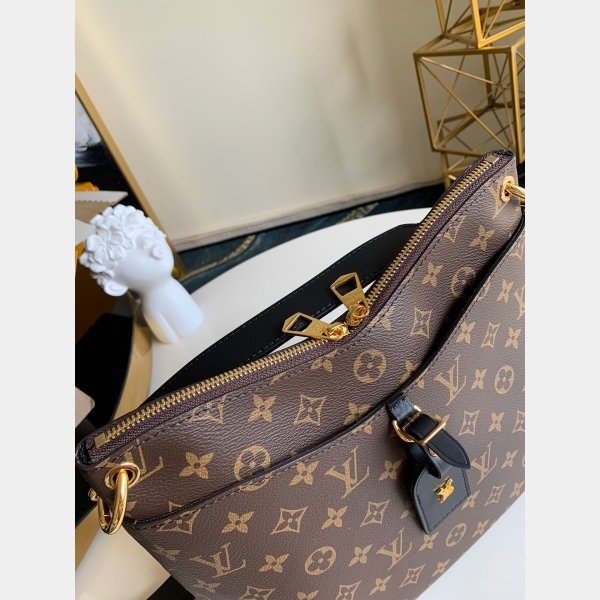 Louis Vuitton Cheap M45352 Odéon MM Monogram in Black