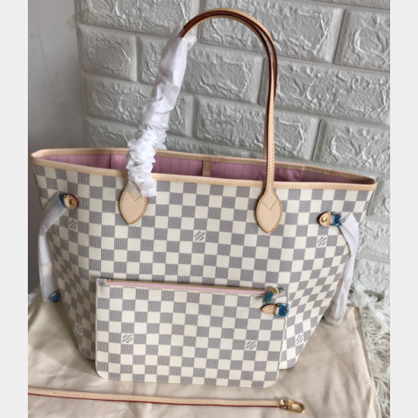 HIGH QUALITY LOUIS VUITTON NEVERFULL MM DAMIER AZUR CANVAS N41605 Wholesale