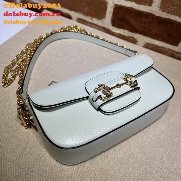 Knockoff Gucci Horsebit 1955 Shoulder Chain 735178 Designer Bag