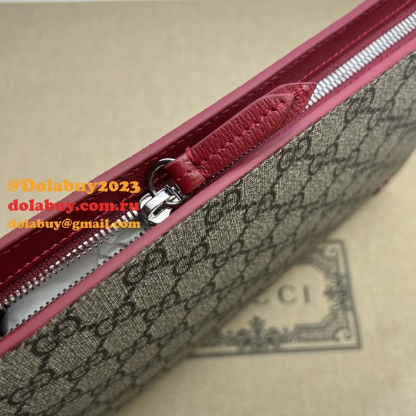 Pouch 1:1 Gucci Clutches Knockoff GG Detai 768255 Cheap Bag