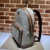 Seller Gucci  7 Star Backpack 704017 Interlocking G Ebony Supreme