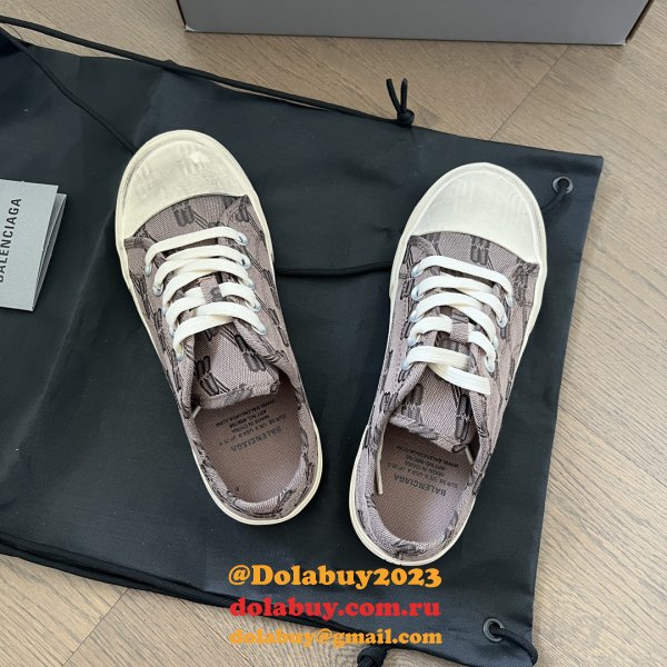 Best Quality UK Balenciaga Paris Canvas Shoes