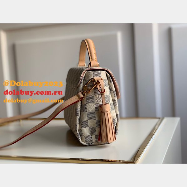 Louis Vuitton Duplicate N41581/N53000 Croisette Damier Azur Canvas