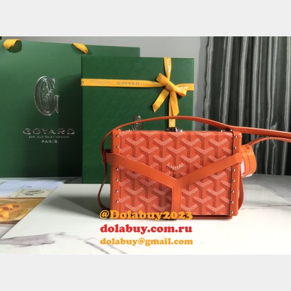 Best Quality 020177 Minaudière Goyardine Perfect Goyard bags